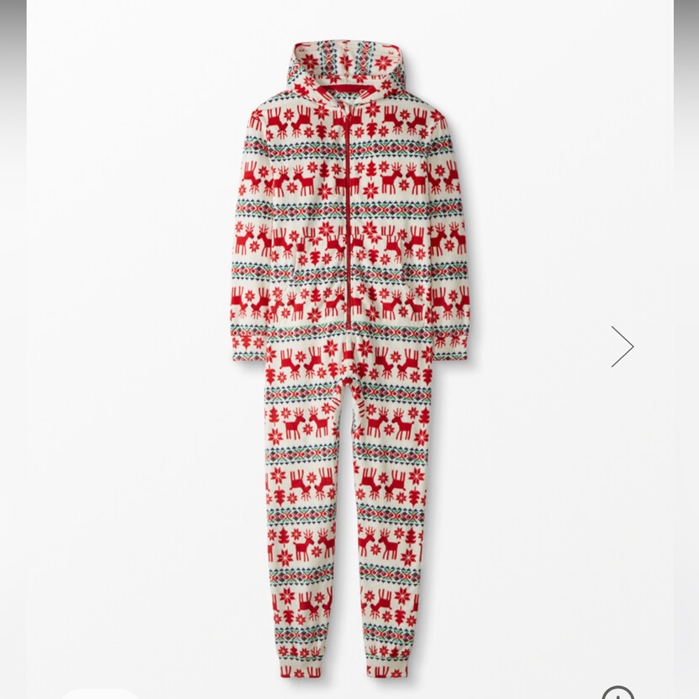 Hanna Andersson - Dear Deer Adult Onesie - S/M and L/XL